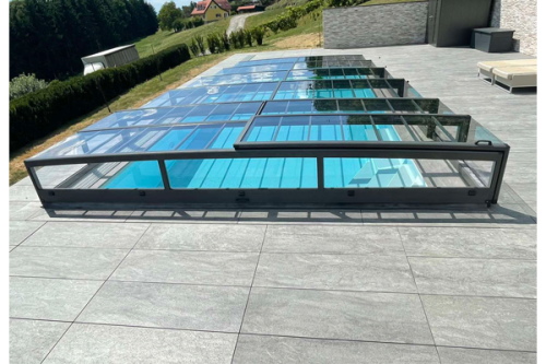 AquaDome - AZURA DUO PRO Überdachung