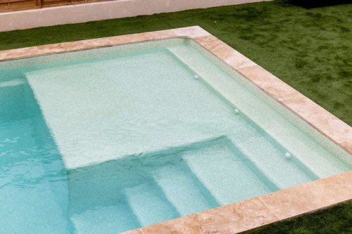 LYRA 87 - Keramik Pool 830 x 390 x 150cm, Mon de Pra