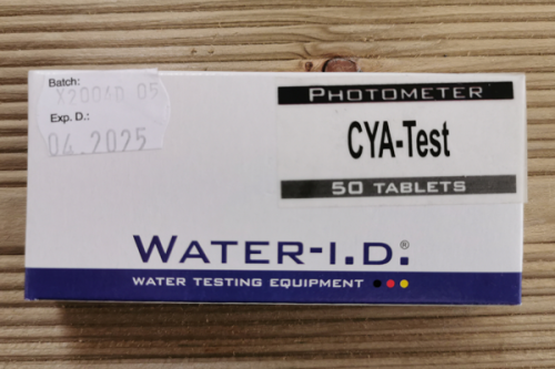 Ersatztabletten CYA-Test für PoolLab 1.0, 50 Stück