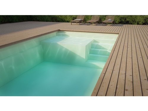 BAY 87 - GFK Pool 830 x 390 x 150cm, Mon de Pra