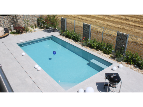 Basisbausatz Pool mit Styroporsteinen