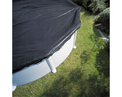 Winterplane 120g/m2 für Gre Stahlwandpool Oval 610 x 375 cm & Achtform 500 x 340 cm 
