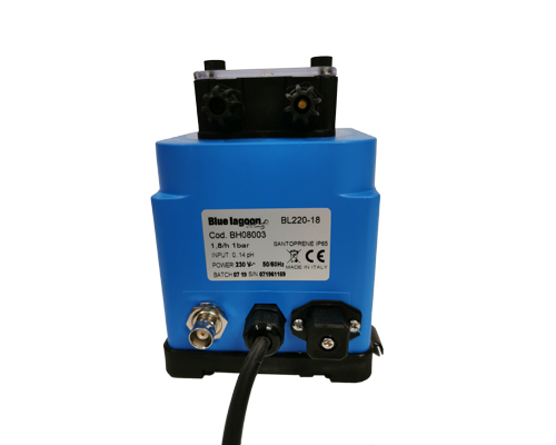 BL 220 pH - Dosieranlage Unterseite