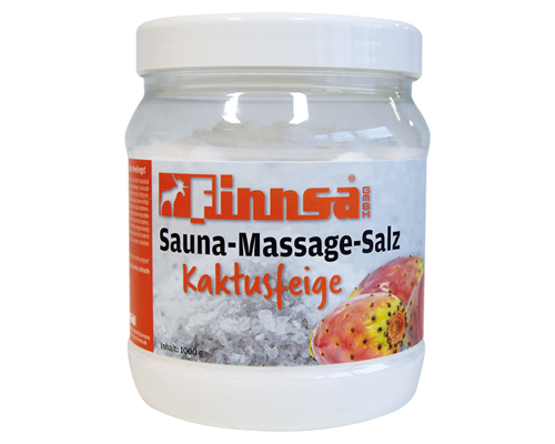 Sauna-Massage-Salz – Kaktusfeige - 1 kg Dose von Finnsa