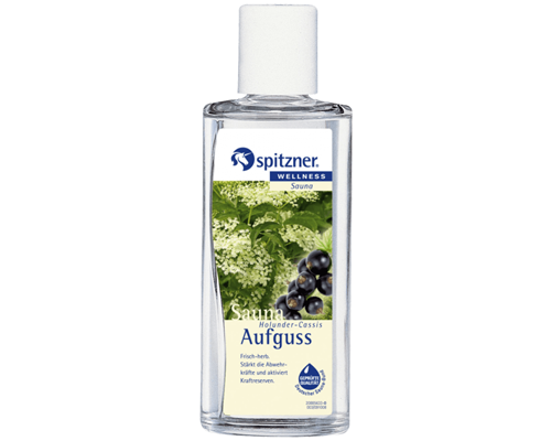 Spitzner Saunaaufguss Holunder.Cassis