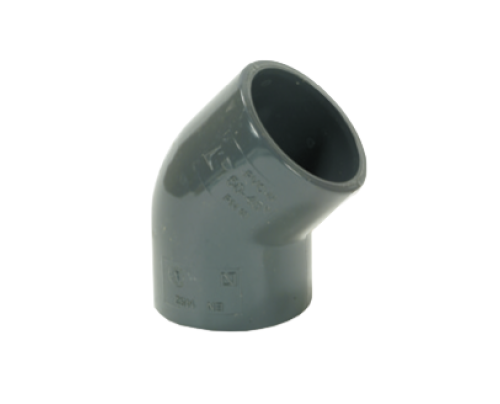 PVC Fitting Winkel 45°