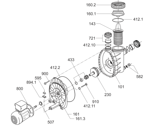 Bundbuchse d = 50 mm, schwarz