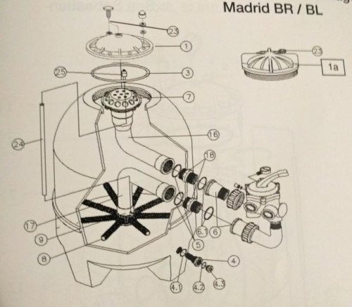 Detailzeichnung Kripsol Madrid BR