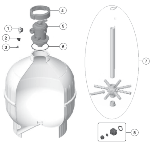 Filter Cantabrik Top Mount