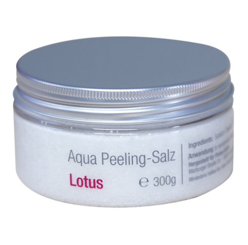 Aqua-Peeling-Salz Lotus, 300g Dose