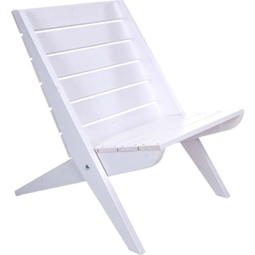 EcoFurn Granny Chair in Kiefer Weiß