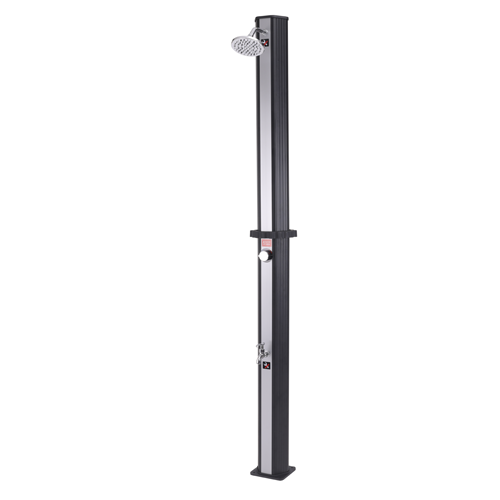 Solardusche AR1035P, schwarz, PVC 