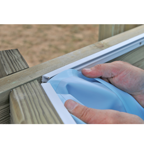 Ersatzliner 590x365x130 cm für GRE Holzpool Safran