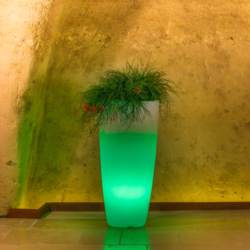 STILO Round Top Bright Ø 40 cm mit LED Multicolor und Fernbedienung