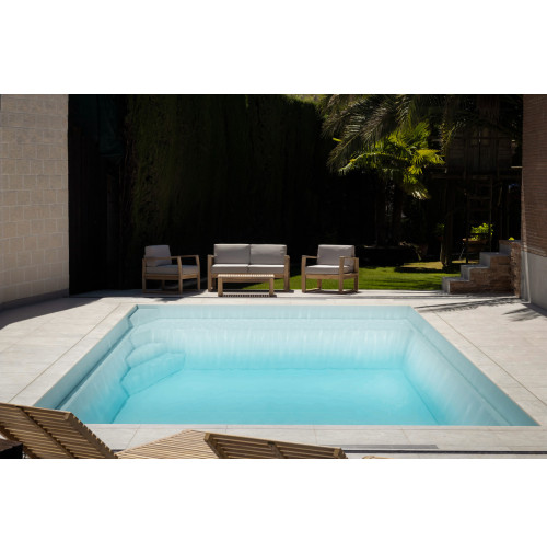 CLEVER 1 - GFK Pool 300 x 300 x 140cm, Mon de Pra