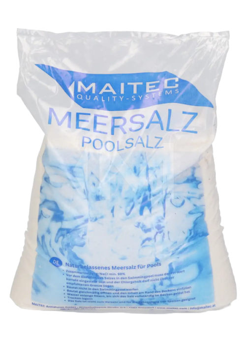 Poolsalz, Meersalz, 25 kg