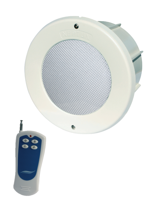 Neptun UWS MAXI LED RGB 18 W/ 12V ABS mit Funkfernbedienung