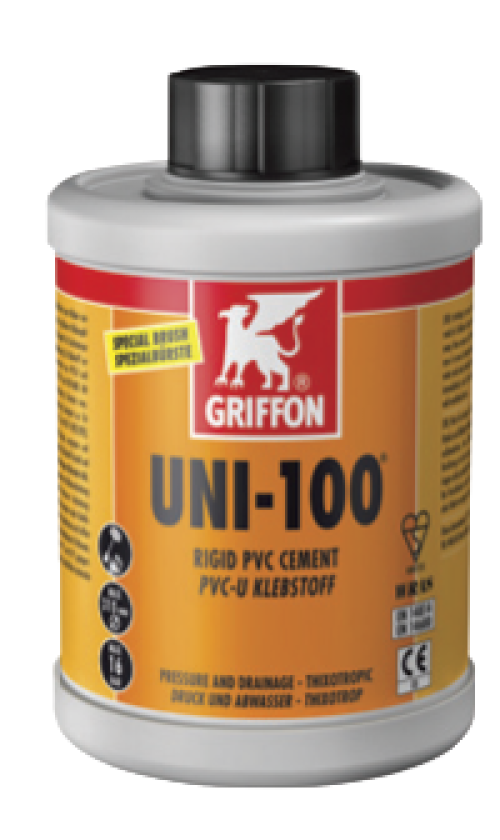 PVC-Kleber GRIFFON UNI 100 in der Dose 1,00 l