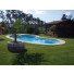 ELLIPTIC 825 - GFK Pool 800 x 385 x 150cm, Mon de Pra