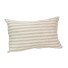 Saunakissen gestreift beige