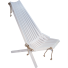 EcoFurn - EcoChair in Kiefer - Weiß