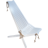 EcoFurn - EcoChair in Birke - Weiß