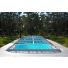 Dallas B Klarglas 4mm - Poolüberdachung 860 x 520 x 100 cm BOX