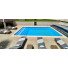 WIDE 85 - Farbe blau - GFK Pool 850 x 410 x 150cm, Mon de Pra