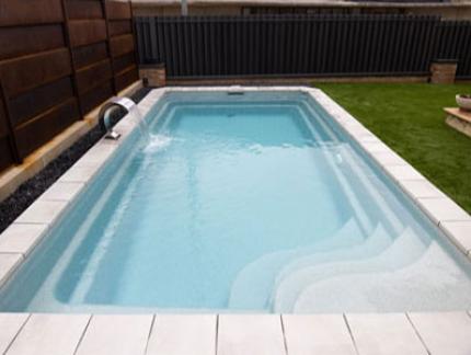 Keramik Pool ohne Beton