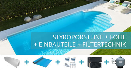 Swimming Pool Komplettset selbst konfigurieren